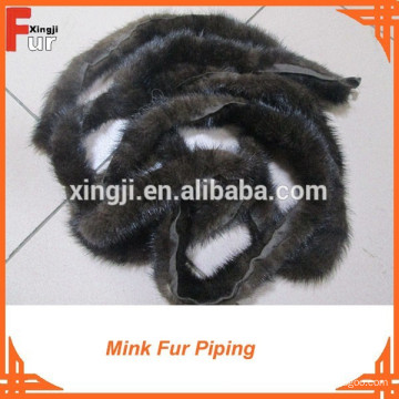 Para la ropa China Mink Fur Piping